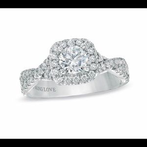 Vera Wang Love Collection Diamond Engagement Ring